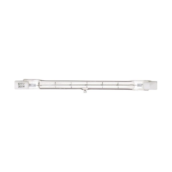 300W T3 R7s Double Ended Long 119mm Halogen 2-Pack