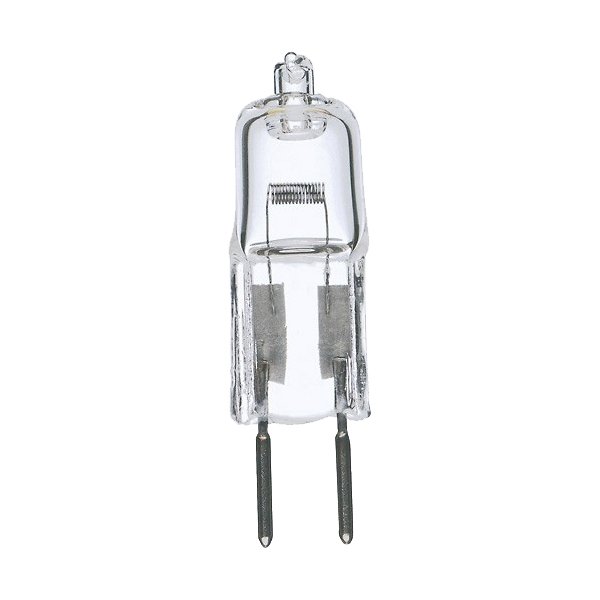 50W 12V T4 GY6.35 Halogen Clear Bulb 2-Pack