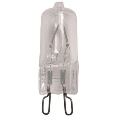 60W 120V T4 G9 Halogen Frosted Bulb 2-Pack