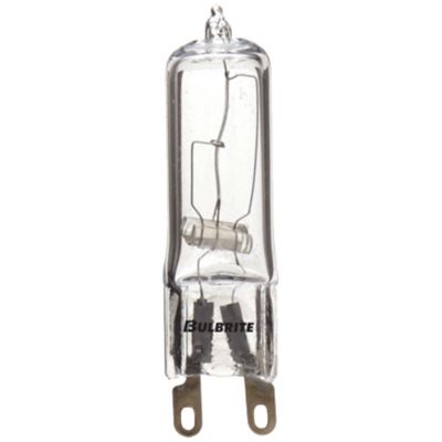 60W 120V T4 G9 Halogen Clear Bulb 2-Pack