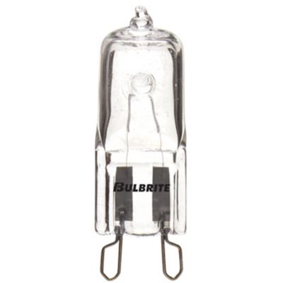 35W 120V T4 G9 Halogen Clear Bulb 2-Pack
