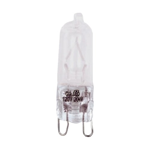 75W 120V T4 G9 Xenon Frosted Bulb 2-Pack