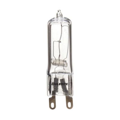 40W T4 G9 Halogen Clear Bulb 2-Pack by at Lumens.com