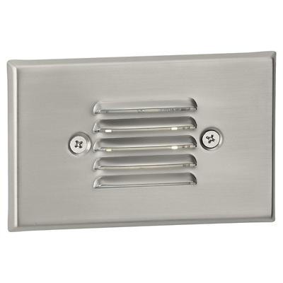 Ardal Louvered LED Outdoor Step Light