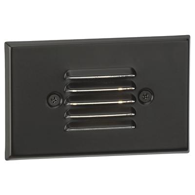Ardal Louvered LED Outdoor Step Light