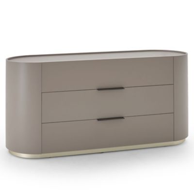 Dedalo 3 Drawers Dresser with Plinth