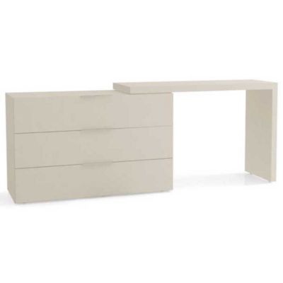 Domino Desk & Dresser (Matte Seta Beige|Small) - OPEN BOX