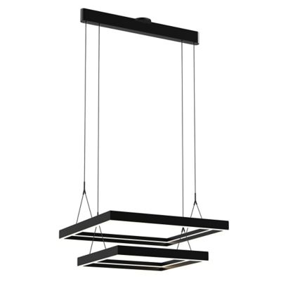 Athena LED Double Rectangle Pendant