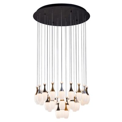 La Botella LED Round Multi-Light Pendant