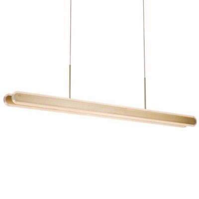 Gianni Linear Suspension (Brushed Champagne|47 In)-OPEN BOX