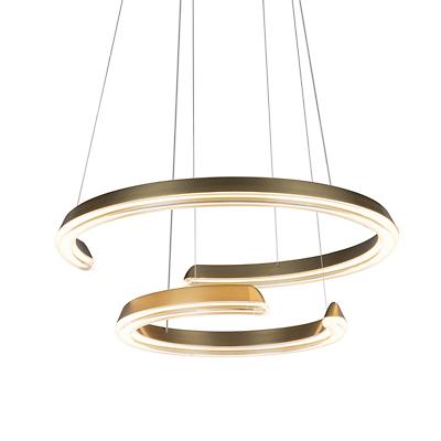 Solaire Double Ring LED Pendant