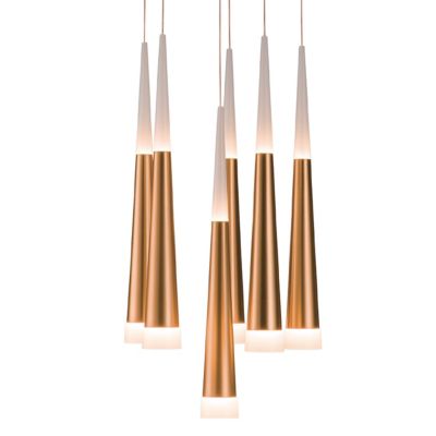 Meteor LED Multi-Light Pendant (Brushed Gold) - OPEN BOX
