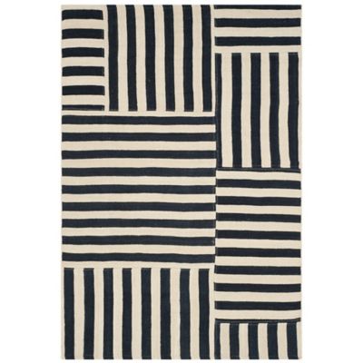 Canyon Stripe Patch Area Rug