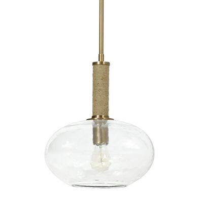 Bronson Glass Wide Pendant