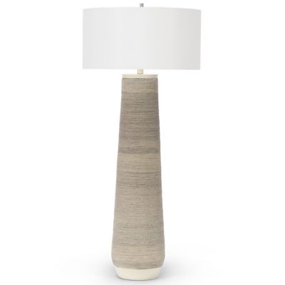 Aviana Rope Floor Lamp (White Wash) - OPEN BOX