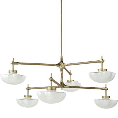 Cicero Chandelier (Champagne Brass) - OPEN BOX