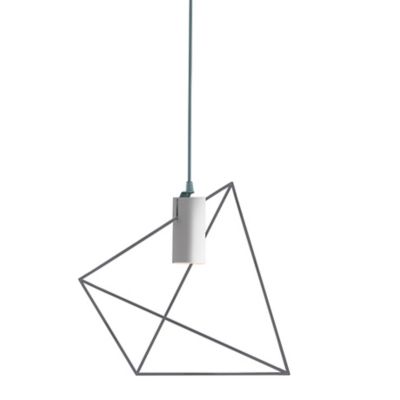 Rock Garden LED Pendant (Grey Pyramid Structure) - OPEN BOX