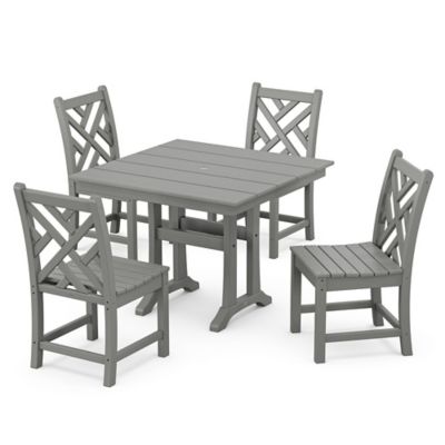 Chippendale 5-Piece Outdoor Dining Set