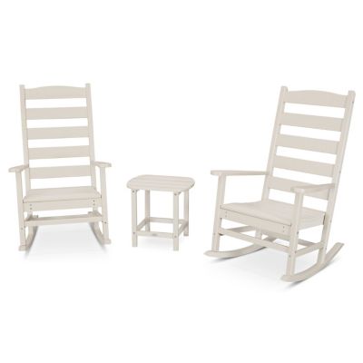 Shaker 3-Piece Porch Outdoor Rocking Chair Set