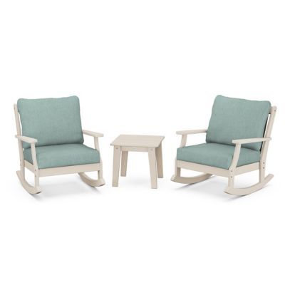 Braxton 3-Piece Outdoor Rocker Set