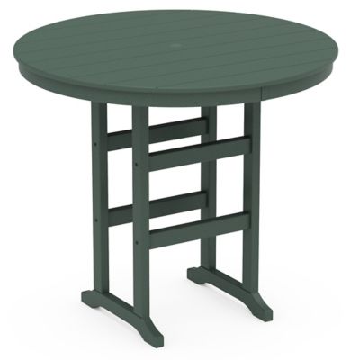Farmhouse Outdoor Round Bar Table