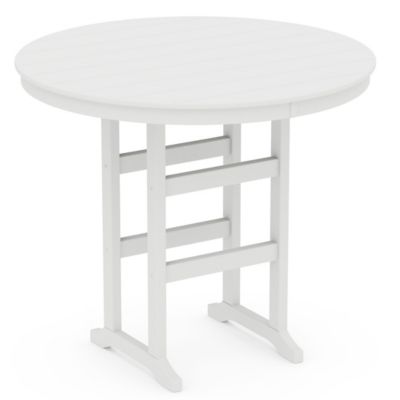 Farmhouse Outdoor Round Bar Table