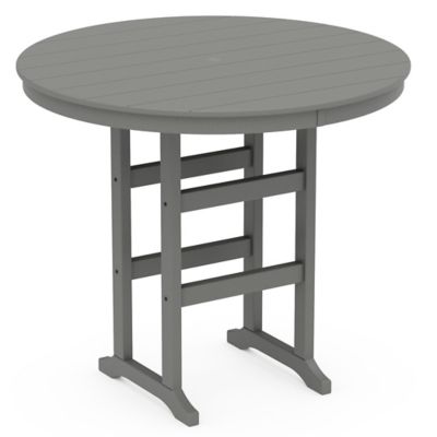 Farmhouse Outdoor Round Bar Table