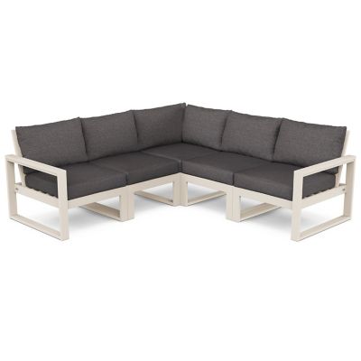 EDGE 5 Piece Outdoor Modular Deep Seating Set