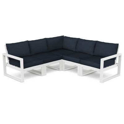 EDGE 5 Piece Outdoor Modular Deep Seating Set