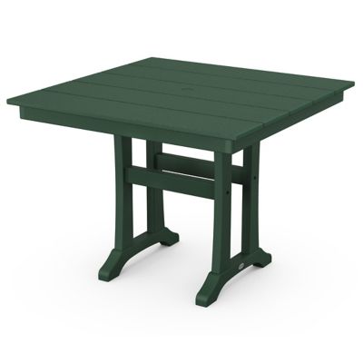 Farmhouse Trestle Outdoor Dining Table