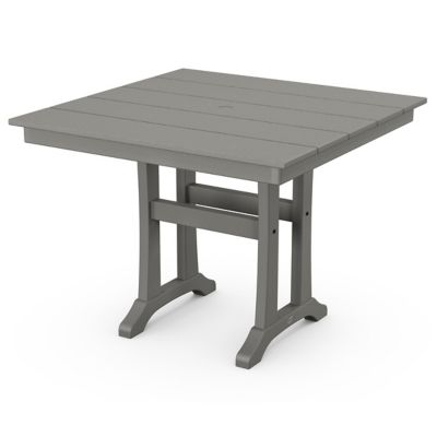 Farmhouse Trestle Outdoor Dining Table