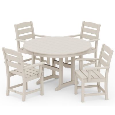 Lakeside 5-Piece Farmhouse Dining Set