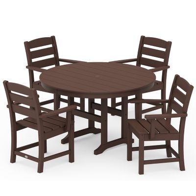 Lakeside 5-Piece Farmhouse Dining Set