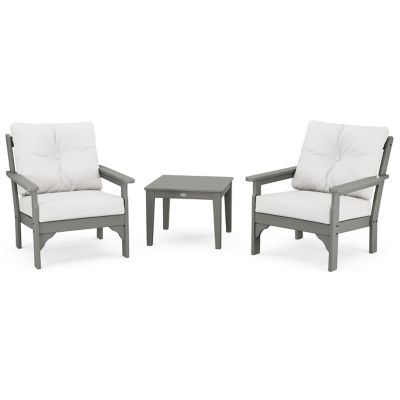 Vineyard 3-Piece Outddor Deep Seating Set