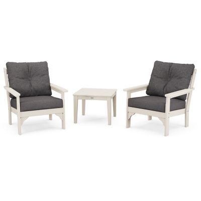 Vineyard 3-Piece Outddor Deep Seating Set