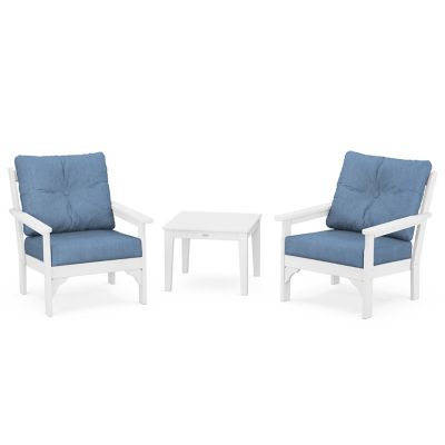 Vineyard 3-Piece Outddor Deep Seating Set