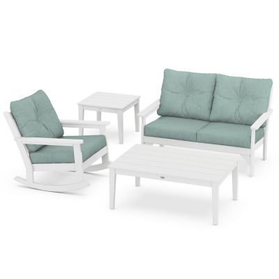 Vineyard 4-Piece Deep Seating Outdoor Rocker Set