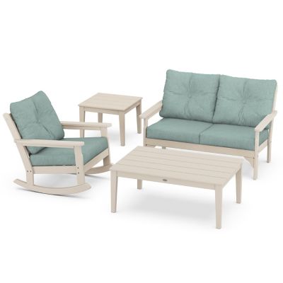 Vineyard 4-Piece Deep Seating Outdoor Rocker Set