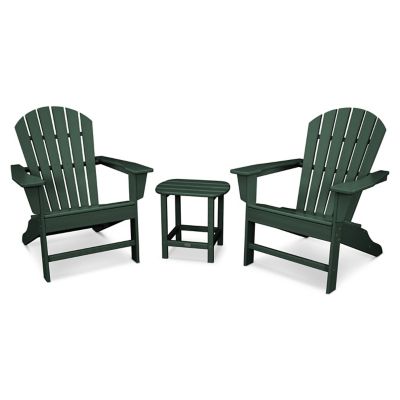 South Beach Adirondack Outdoor 3-Piece Set