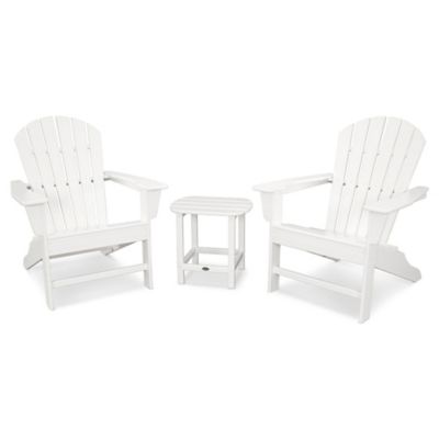 South Beach Adirondack Outdoor 3-Piece Set