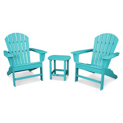 South Beach Adirondack Outdoor 3-Piece Set