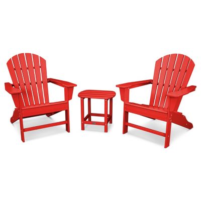 South Beach Adirondack Outdoor 3-Piece Set