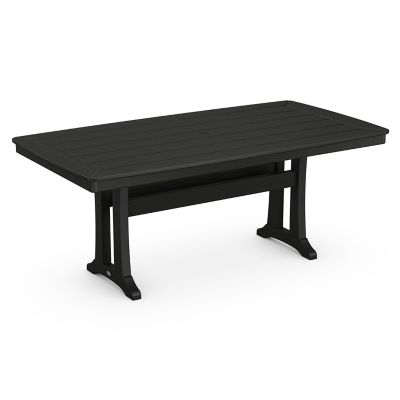 Nautical Trestle Outdoor Dining Table