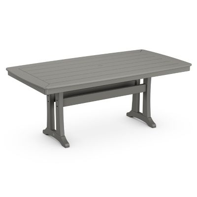 Nautical Trestle Outdoor Dining Table