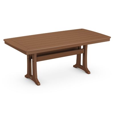 Nautical Trestle Outdoor Dining Table
