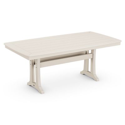 Nautical Trestle Outdoor Dining Table