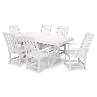 Vineyard Outdoor 7 Piece Armchair Dining Set