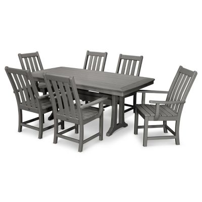 Vineyard Outdoor 7 Piece Armchair Dining Set