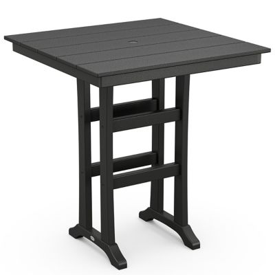 Farmhouse Outdoor Square Bar Table