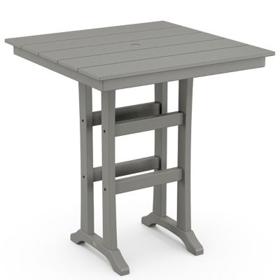 Farmhouse Outdoor Square Bar Table